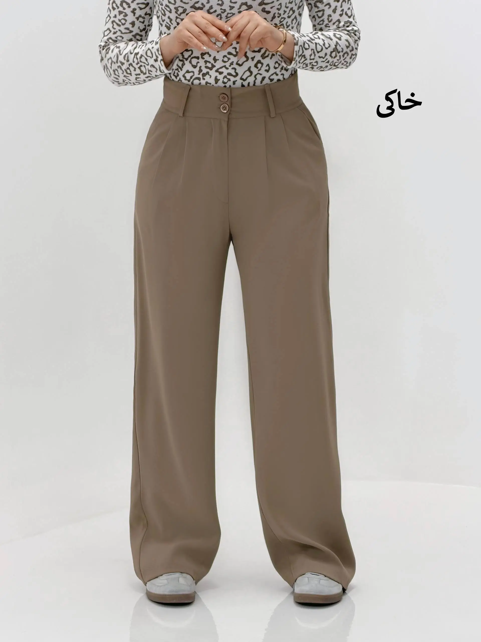 3816-شلوار کرپ واید کد 330